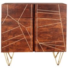 Indian Hub Mango Dark Gold Furniture