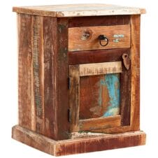 Reclaimed Wood Bedside Tables
